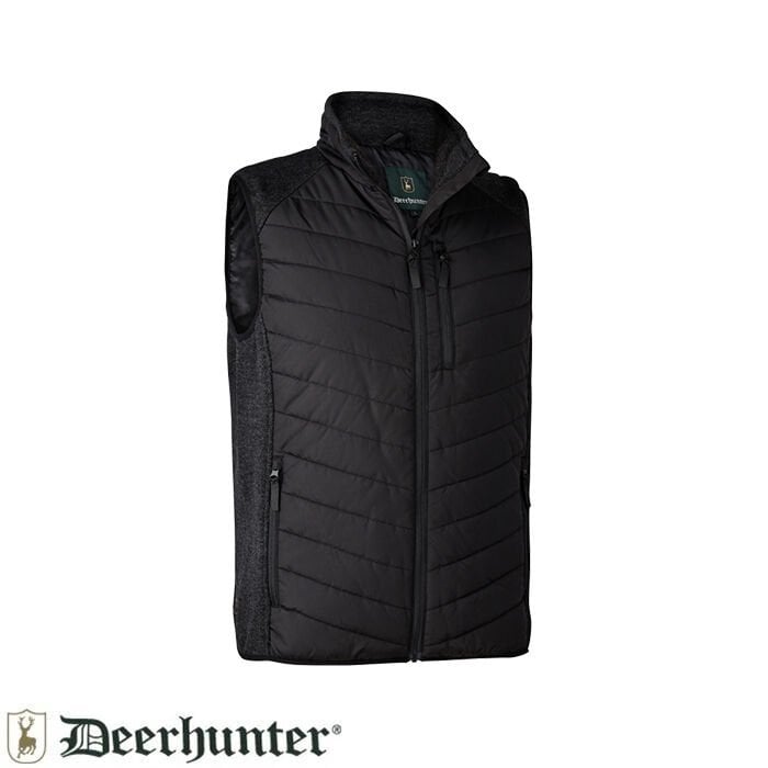 DEERHUNTER Moor Padded Black Yelek XL